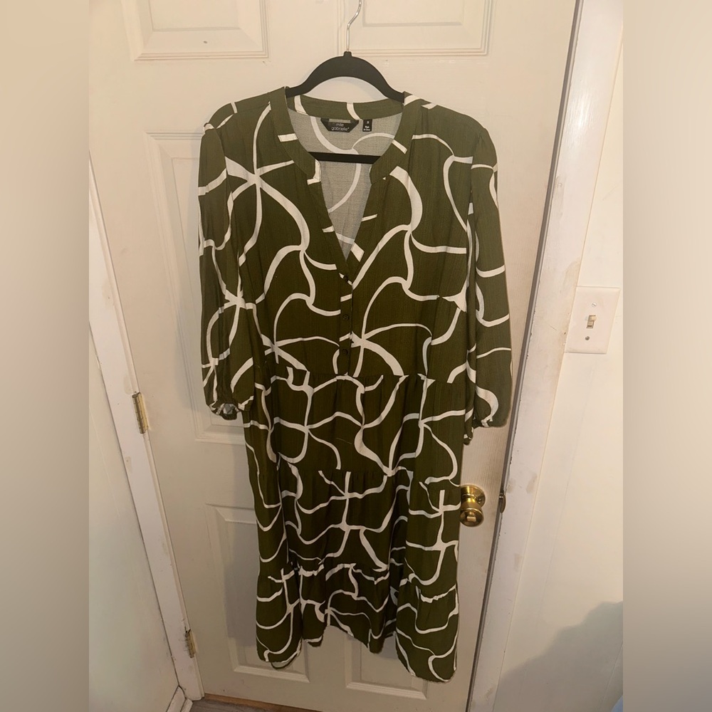 Olive Green Dress